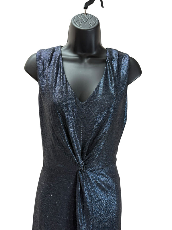 donna ricco Size 8 Navy Dress
