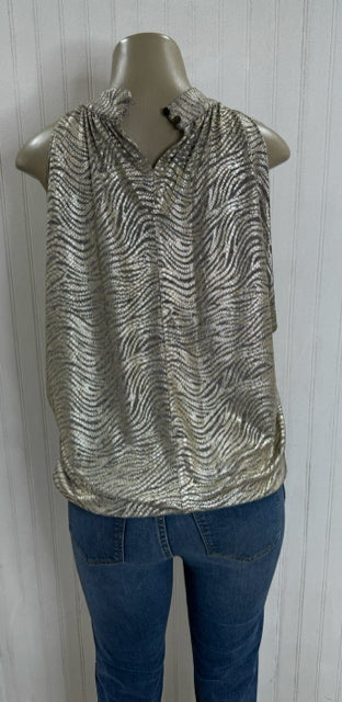 ANTHROPOLOGIE Size M Gold TOPS