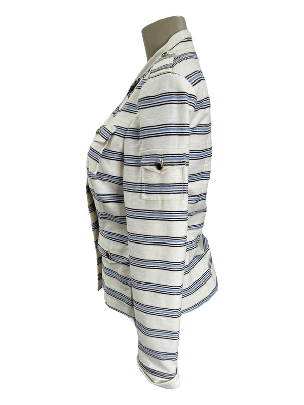 TORY BURCH Size 8 STRIPE TOPS