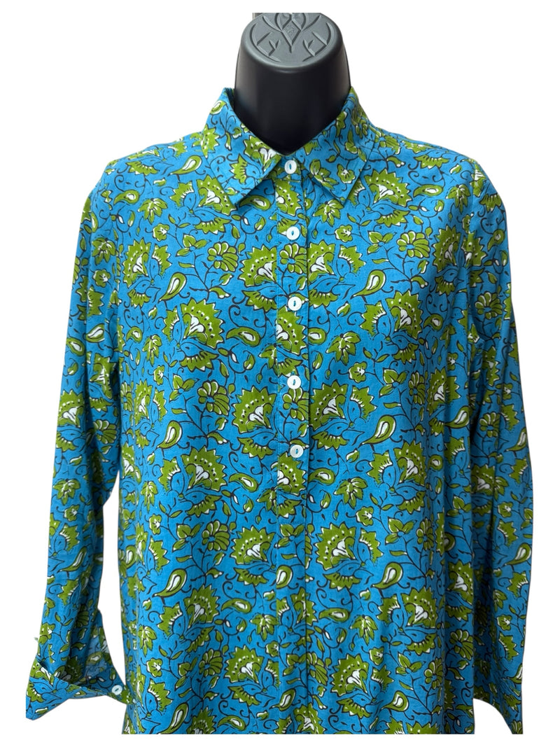 Livro Size S blue and green Dress