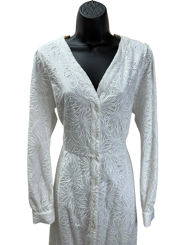 MICHAEL KORS Size L White Dress