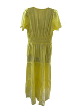 ANTHROPOLOGIE Size M Yellow Dress