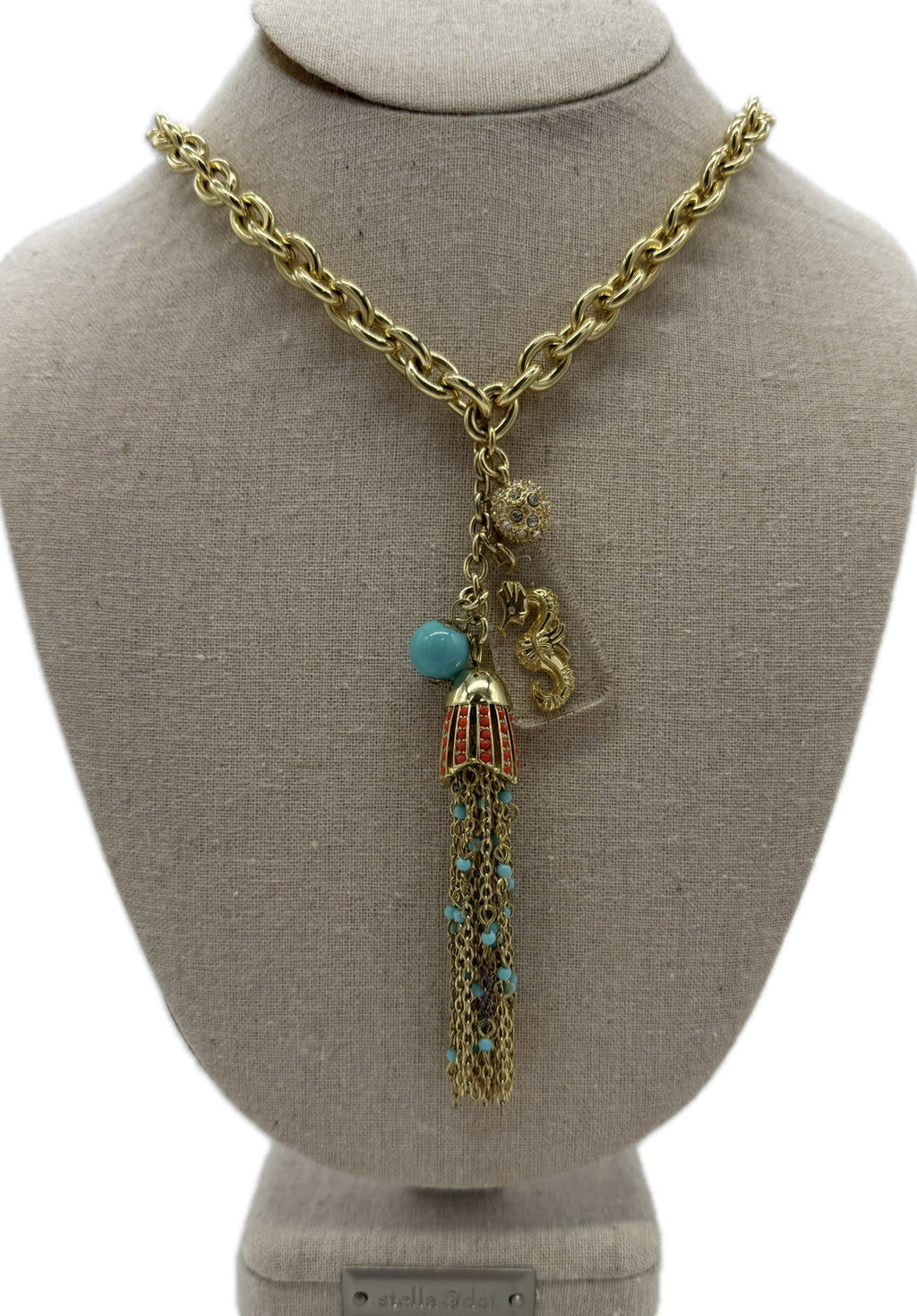 Lilly Pulitzer Gold Necklace