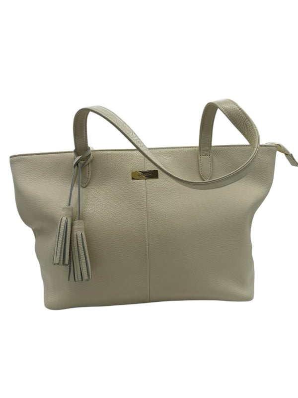 ONNA EHRLICH Cream Handbag