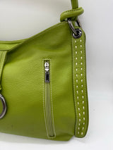 VERA PELLE Green Handbag