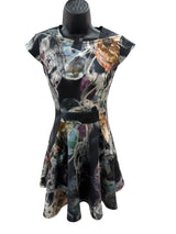 TED BAKER Size 0 green and black Dress