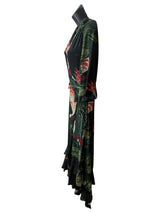 all saints Size M BLACK & GREEN Kimono