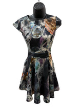 TED BAKER Size 0 green and black Dress