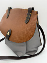 Dooney & Bourke gray and tan Handbag