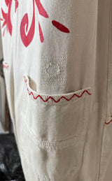 WE THE FREE Size S red & white Jumper