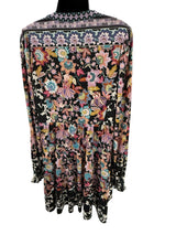 HALE BOB Size L Black Multi Dress