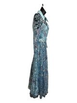 Badgley Mischka Women Size 6 Blue Dresses
