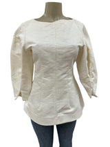 Tish Cox Size XS White Shirt