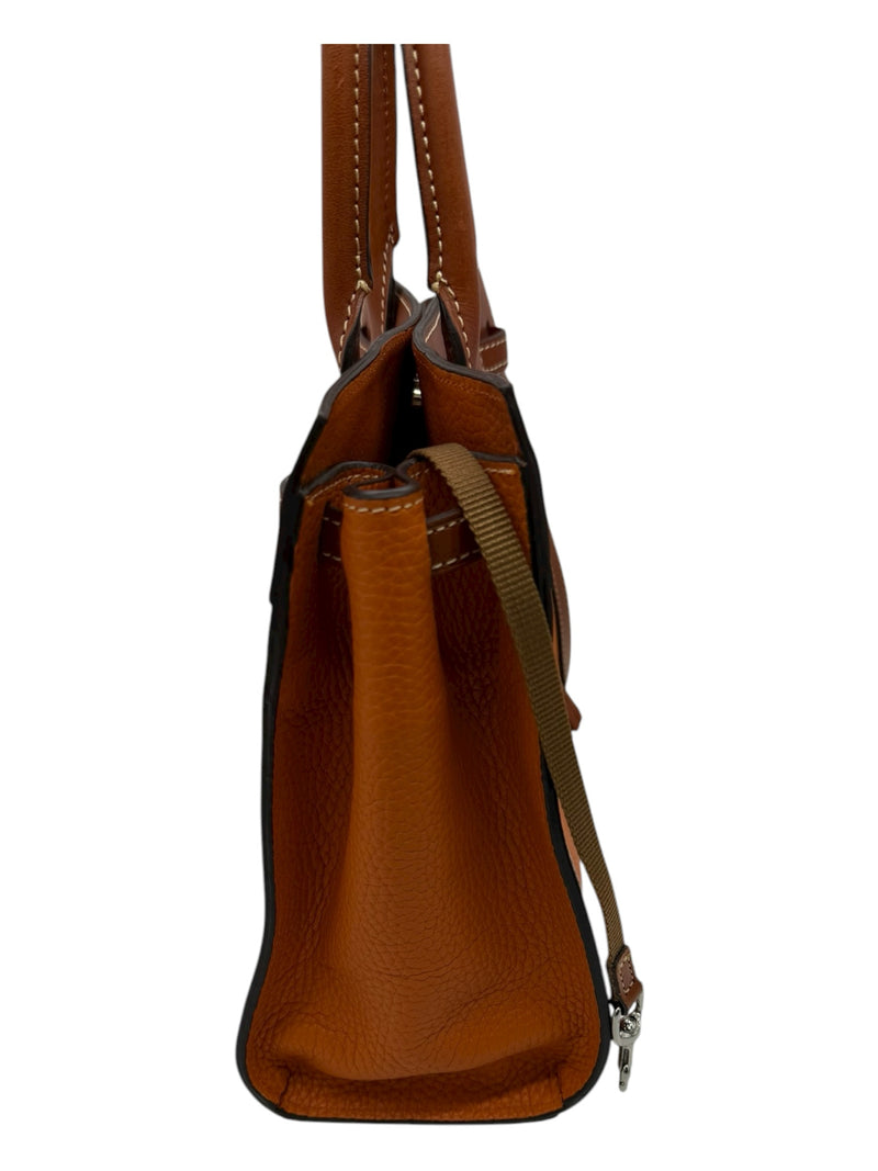 Dooney & Bourke orange and brown Handbag