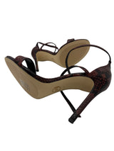 MICHAEL KORS 9 red and black SHOES
