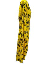 MICHAEL KORS Size L yellow and black Dress
