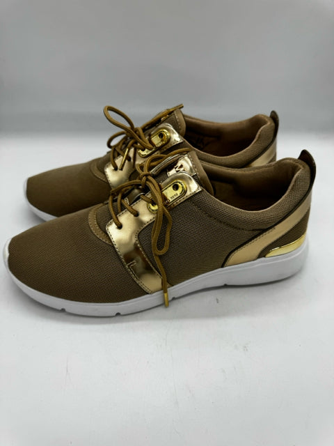 MICHAEL KORS 8 Gold SHOES