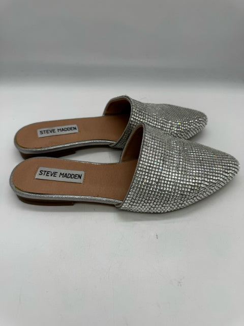 STEVE MADDEN 7 Silver SHOES