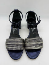 AGL Attilio Giusti 37/6.5 Metallic Blue SHOES