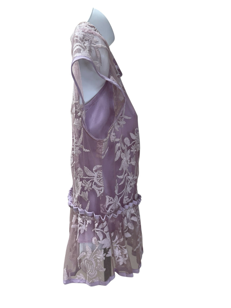 NANETTE LEPORE Size 8 Purple TOPS