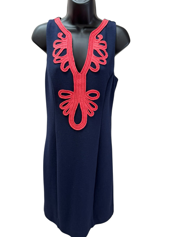 Lilly Pulitzer Size M blue and coral Dress