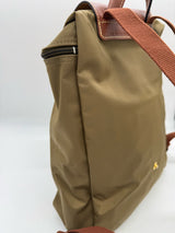 LONGCHAMP olive green Handbag