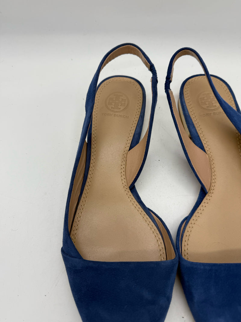 TORY BURCH 8 Blue SHOES