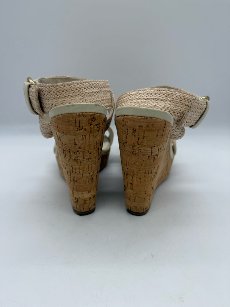 STUART WEITZMAN 10.5 Cream SHOES