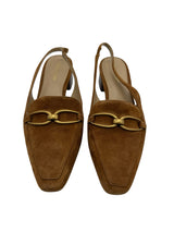 Veronica Beard 8 tan and gold SHOES
