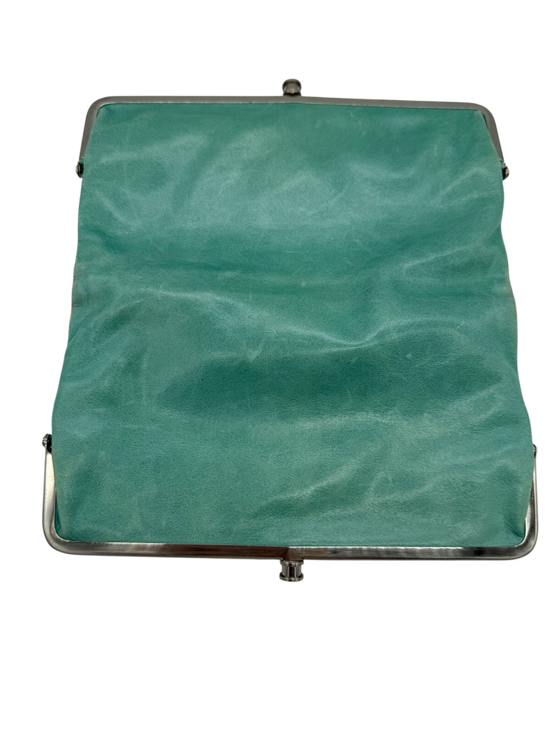 Hobo sea foam green wallet