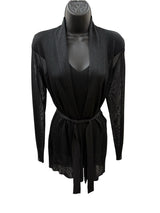 ectetera Size XS black and gold Cardigan