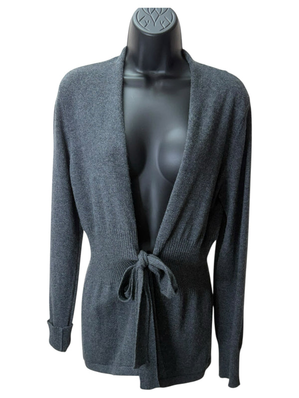 J MCLAUGHLIN Size L grey Cardigan