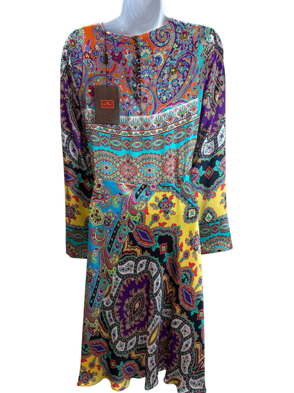 etro Size 4 purple multi Dress