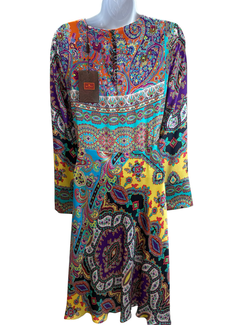 etro Size 4 purple multi Dress