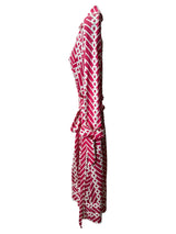 Diane Von Furstenberg Size 10 hot pink Dress