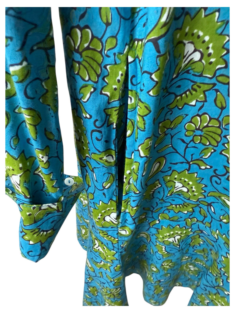 Livro Size S blue and green Dress