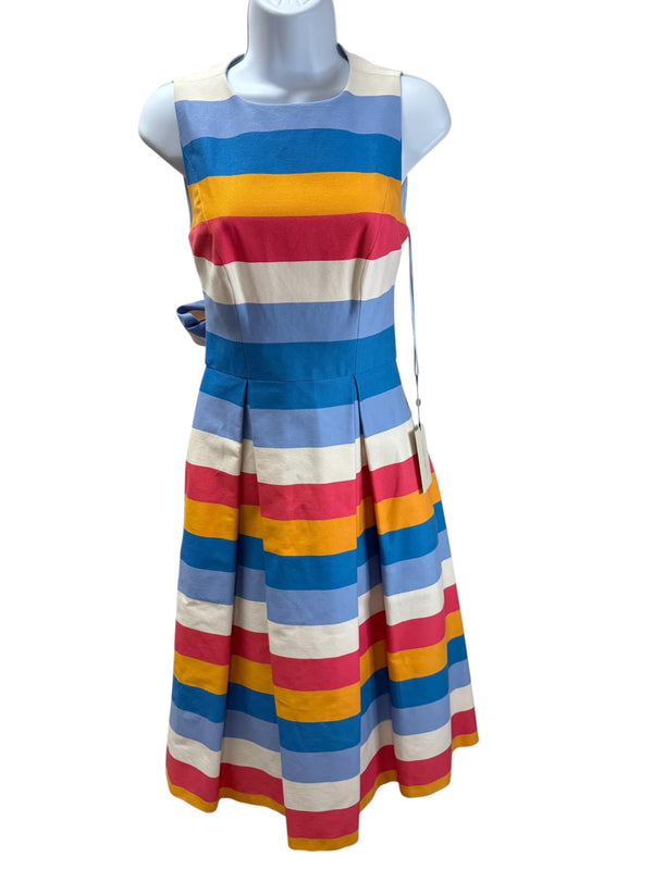 carolina herrera Size 4 blue and orange Dress