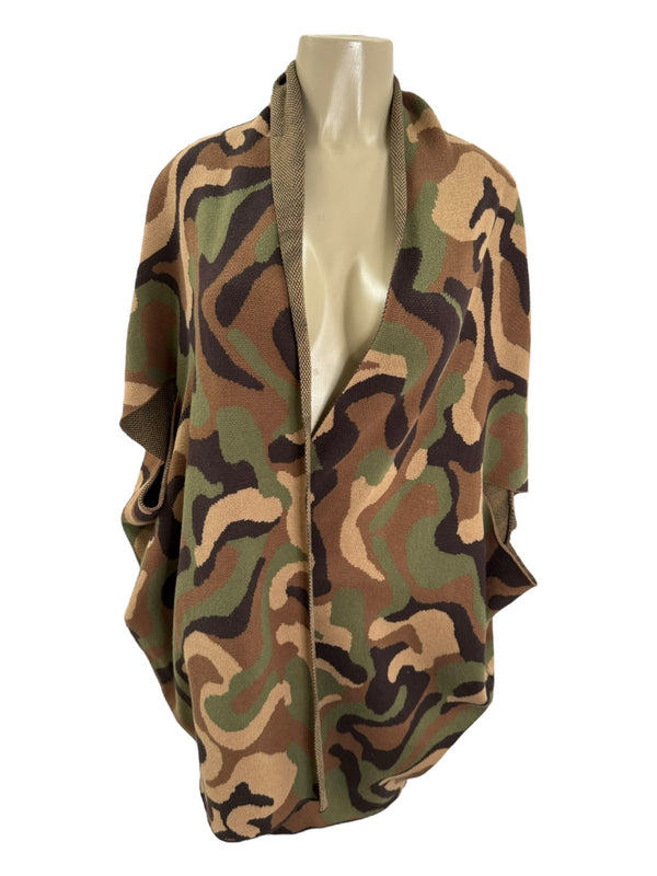 J.McLaughlin Size OS camouflage green Sweater