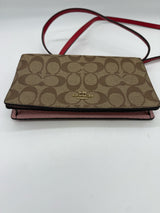 Coach pink and red Handbag