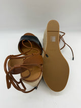 Coach 9 tan and black SHOES