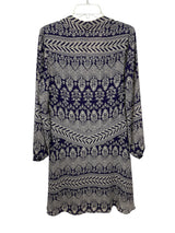 TORY BURCH Size 6 purple/beige Dress