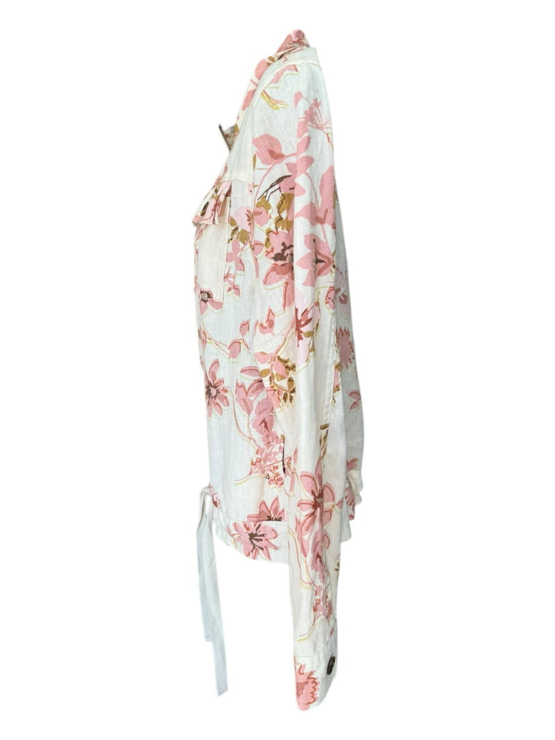 Spartina Size M pink and cream Jacket
