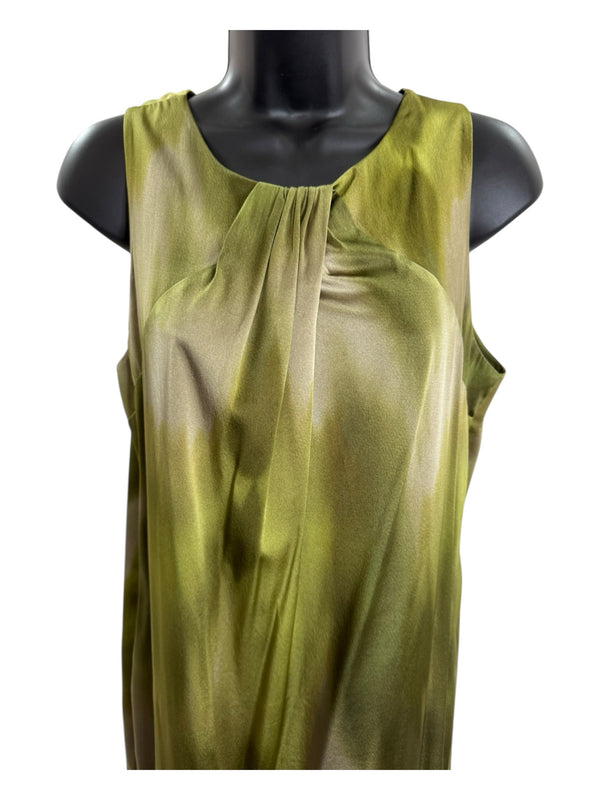 VINCE Size M Green Dress
