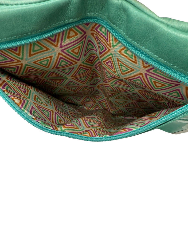 Hobo sea foam green wallet
