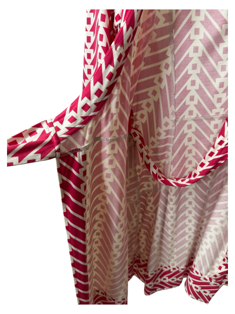 Diane Von Furstenberg Size 10 hot pink Dress