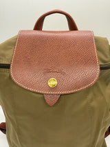 LONGCHAMP olive green Handbag