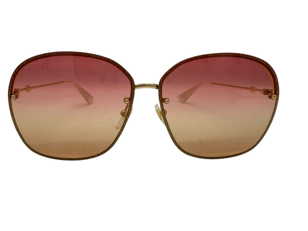GUCCI Gold Sunglasses