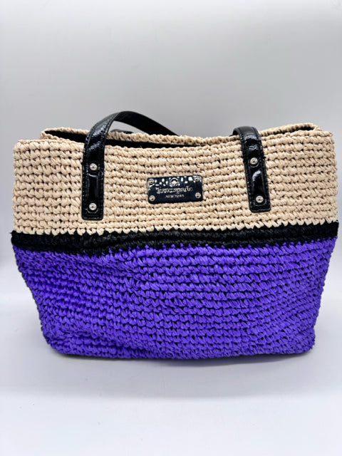 KATE SPADE purple and tan Handbag