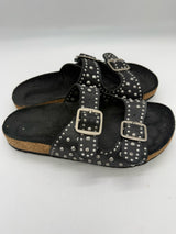 Hartford 6.5 black and silver SHOES