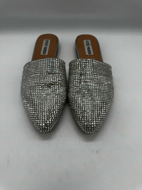 STEVE MADDEN 7 Silver SHOES